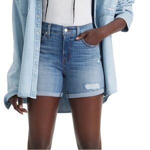 Levi's Light Blue Jean Shorts for Women